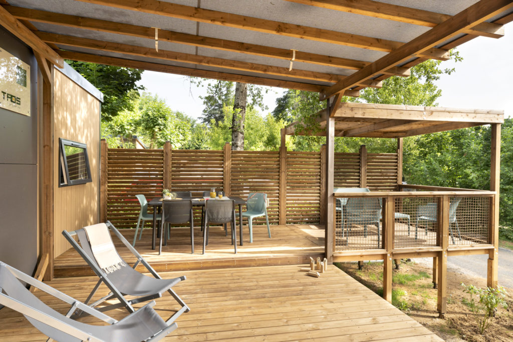 Mobil-home EXCLUSIF – 2 chambres – 2 salles d’eau – vue mer