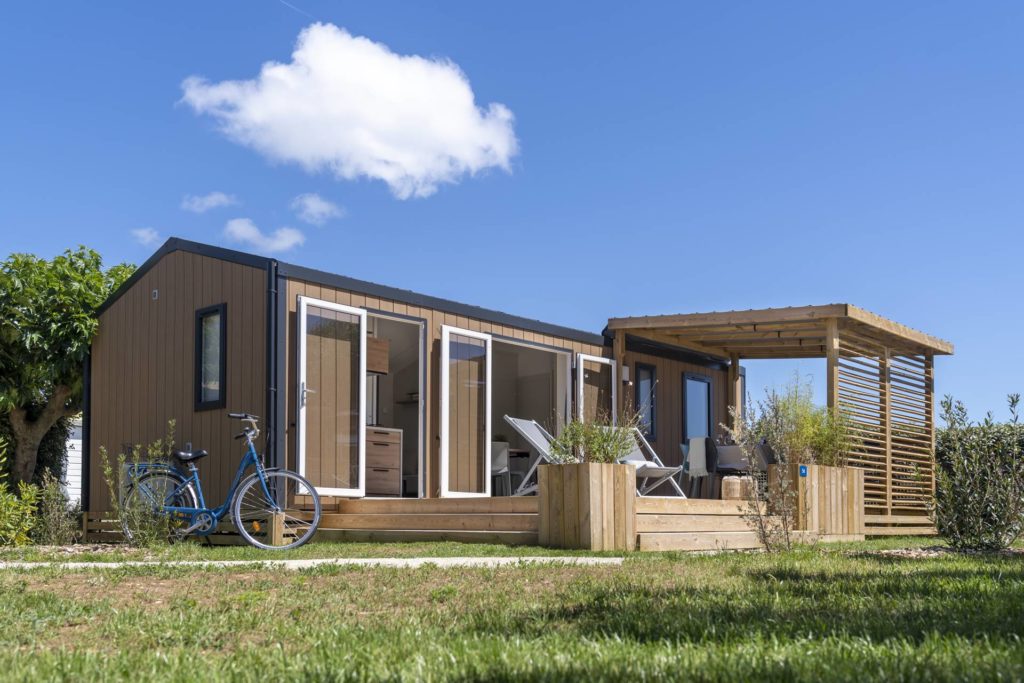 Mobil-home PREMIUM – 3 chambres – vue mer