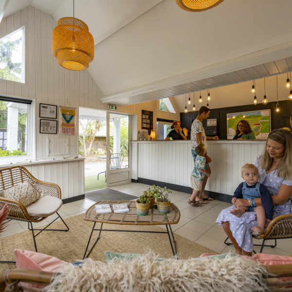 Accueil du camping Le Châtelet