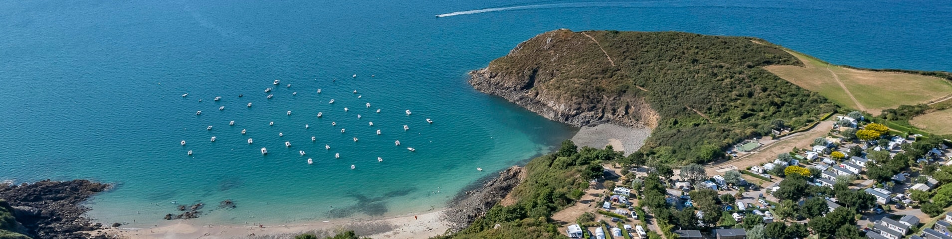 Crique du camping Le Châtelet