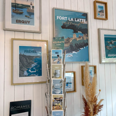 Carte postale à l'effigie de la bretagne