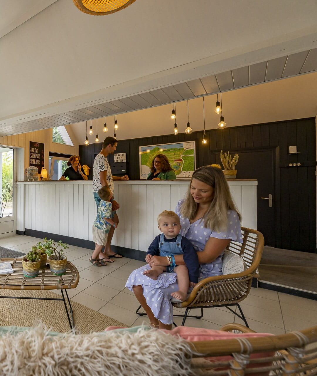 Startseite des Campingplatzes Le Châtelet